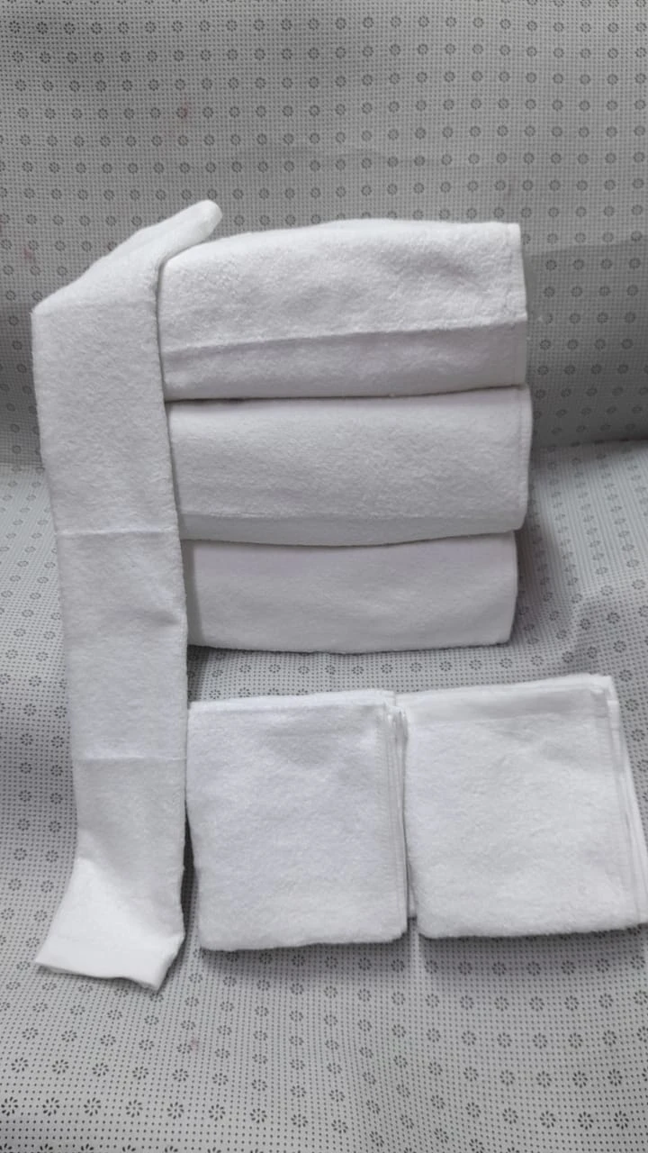White Hand Towel - Size 30*50cm (Sold per half dozen)