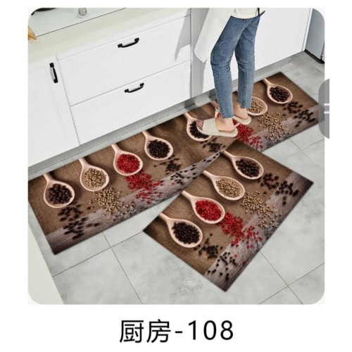Anti-slip Rubber bottom Kitchen Mats