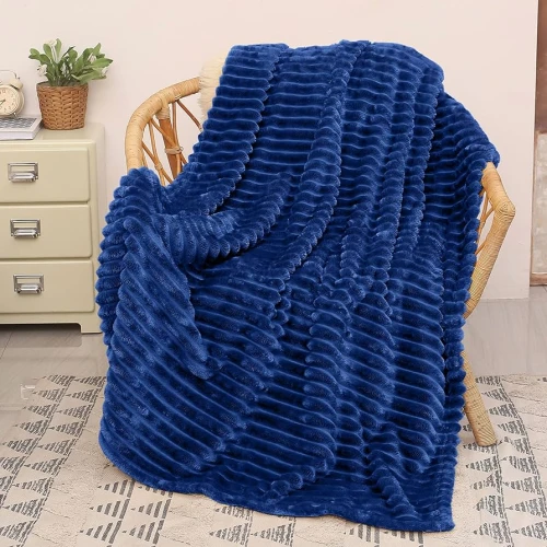 Plain Colour Velvet Fleece Blanket