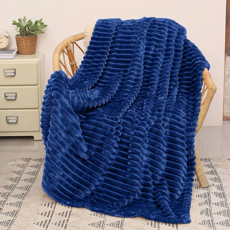 Plain Colour Velvet Fleece Blanket